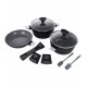 Jogo 3 Panelas In Versat Cook Black